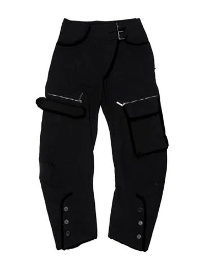 Pre-owned Dior Vintage Straight Leg Pants In Black