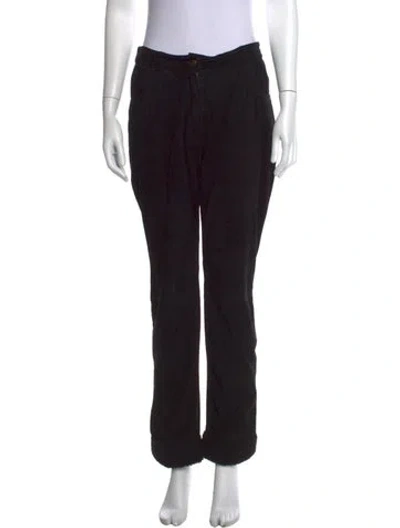 Pre-owned Dior Vintage Straight Leg Pants In Black