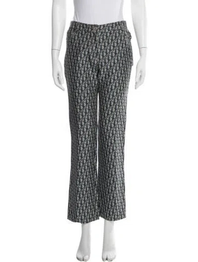 Pre-owned Dior Vintage Straight Leg Pants In Blue