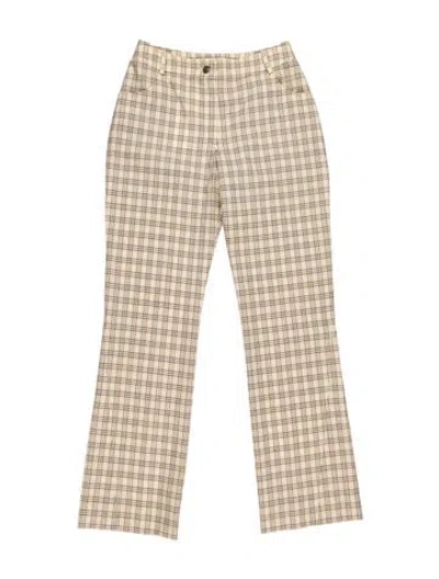 Pre-owned Dior Vintage Straight Leg Pants In Blue/neutrals