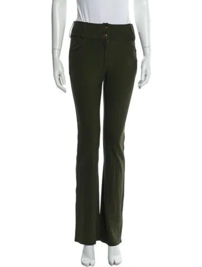 Pre-owned Dior Vintage Straight Leg Pants In Green