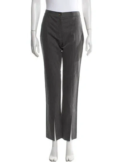 Pre-owned Dior Vintage Straight Leg Pants In Grey