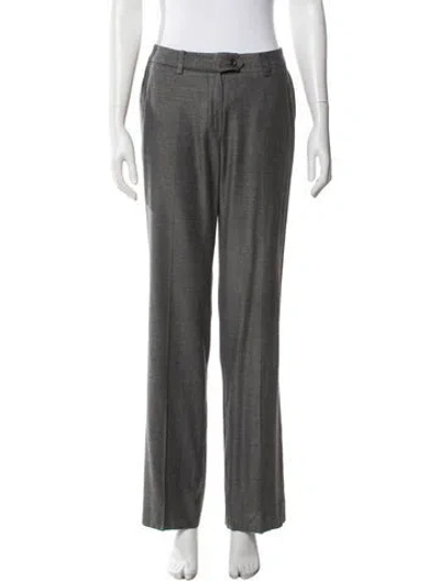 Pre-owned Dior Vintage Straight Leg Pants In Grey