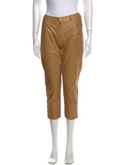 Pre-owned Dior Vintage Straight Leg Pants In Neutral