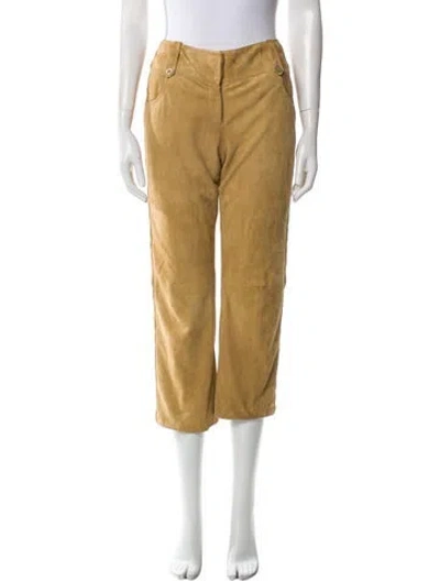Pre-owned Dior Vintage Straight Leg Pants In Neutral