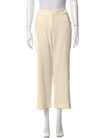 Pre-owned Dior Vintage Straight Leg Pants In Neutrals