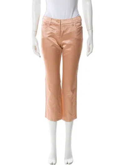 Pre-owned Dior Vintage Straight Leg Pants In Pink