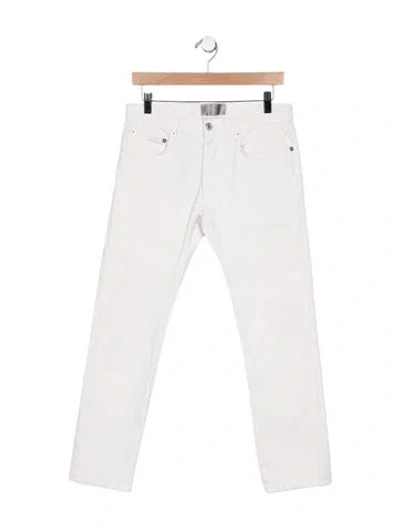 Pre-owned Dior Vintage Straight-leg Jeans In Neutral