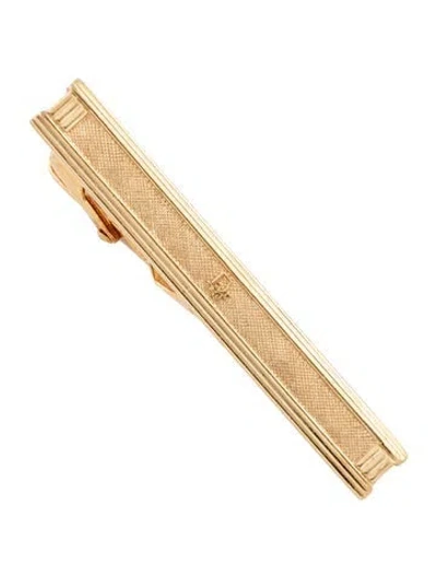 Pre-owned Dior Vintage Textured Tie Clip In Multicolor