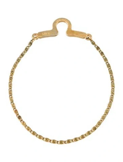 Pre-owned Dior Vintage Tie Chain In Multi