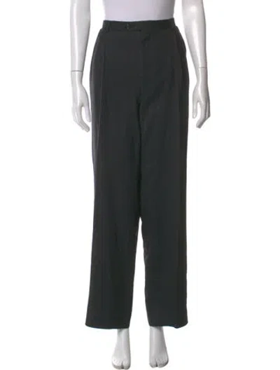 Pre-owned Dior Vintage Wide Leg Pants In Black