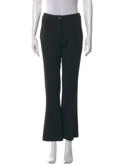 Pre-owned Dior Vintage Wide Leg Pants In Black