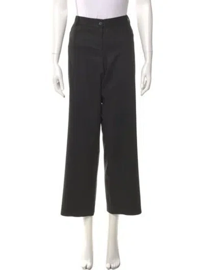 Pre-owned Dior Vintage Wide Leg Pants In Black