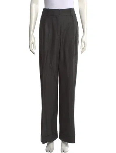 Pre-owned Dior Vintage Wide Leg Pants In Gray