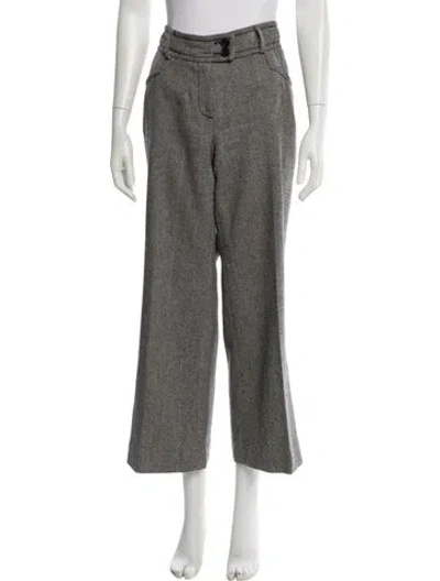 Pre-owned Dior Vintage Wide Leg Pants In Gray