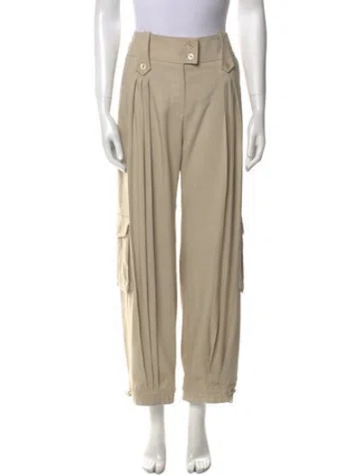 Pre-owned Dior Vintage Wide Leg Pants In Neutral