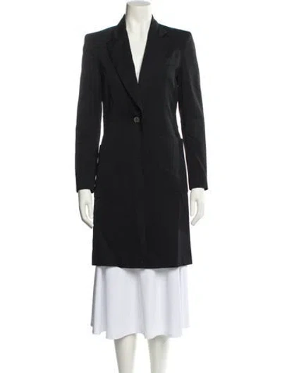 Pre-owned Dior Vintage Wool Coat In Black