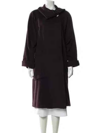 Pre-owned Dior Vintage X Ing. Loro Piana Coat In Purple