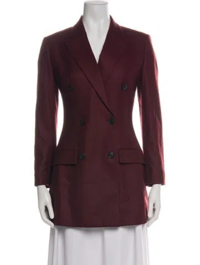Pre-owned Dior Virgin Wool Blazer In Black