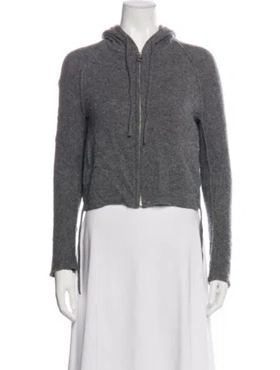 Pre-owned Dior Virgin Wool Jacket In Grey
