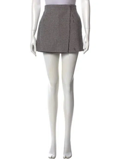 Pre-owned Dior Virgin Wool Mini Shorts In Neutral