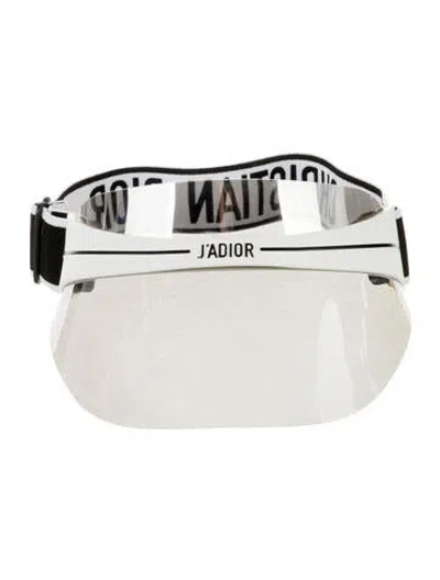 Pre-owned Dior Visor Hat In Black