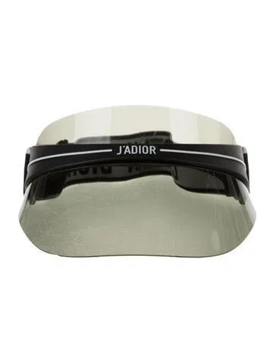 Pre-owned Dior Visor Hat In Black