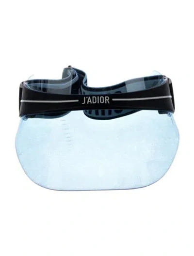 Pre-owned Dior Visor Hat In Blue