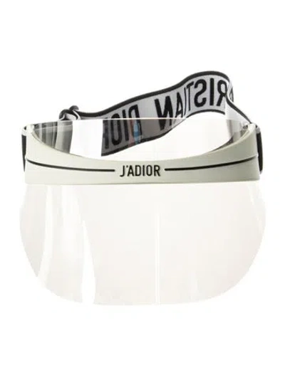 Pre-owned Dior Visor Hat In Neutral