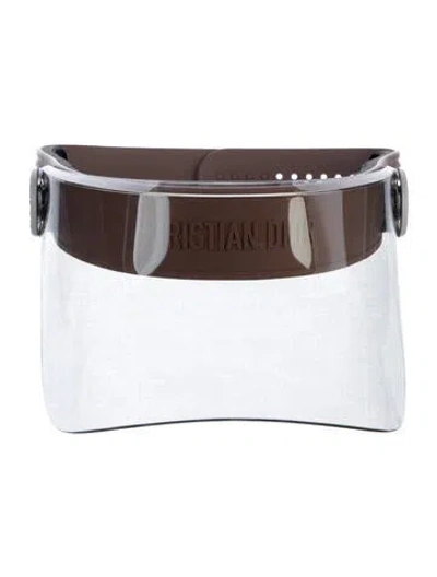 Pre-owned Dior Visor Hat In Purple