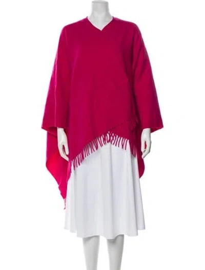 Pre-owned Dior V-neck Sweater In Pink