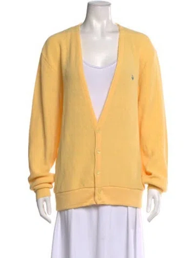 Pre-owned Dior V-neck Sweater In White