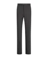 Dior Waistband Loop Casual Pants In Black