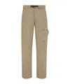 Dior Waistband Loop Casual Pants In Nude