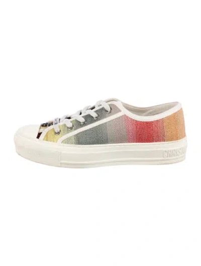 Pre-owned Dior Walk In  Sneakers In Red