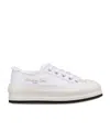 Dior Walk N  Lace-up Casual Sneakers In White