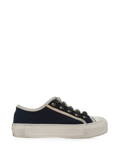 Pre-owned Dior Walk 'n'  Sneakers In Blue