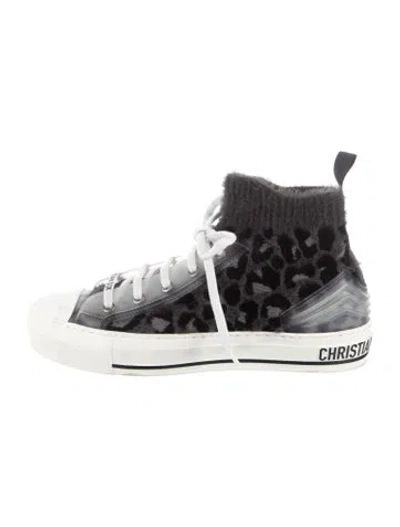 Pre-owned Dior Walk N  Sneakers In Gray