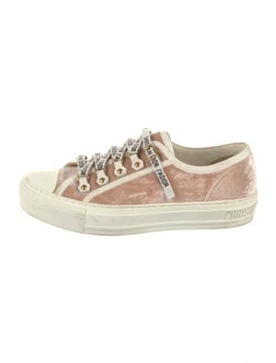Pre-owned Dior Walk N  Sneakers In Pink