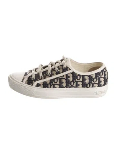 Pre-owned Dior Walk N'  Sneakers In White