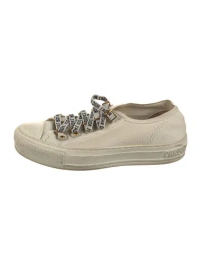 Pre-owned Dior Walk N  Sneakers In White