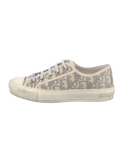 Pre-owned Dior Walk N' Sneakers In White