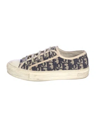 Pre-owned Dior Walk'n Sneakers In Neutral