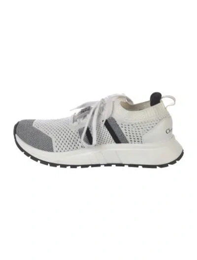 Pre-owned Dior Walk'n' Athletic Sneakers In White