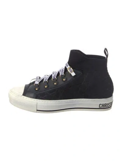 Pre-owned Dior Walk'n' Cannage Sneakers In Multi