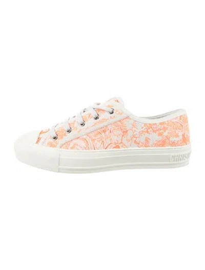 Pre-owned Dior Walk'n' Fluo Sneakers In Multi