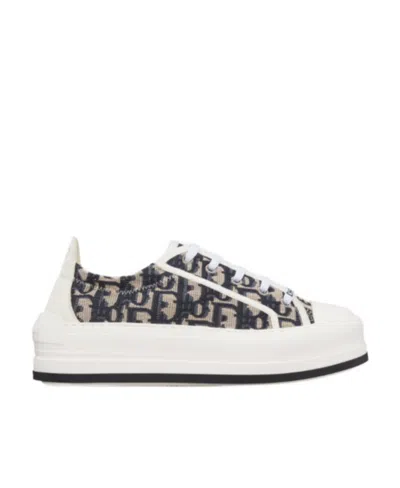 Dior Walk'n' Lacing Low-cut Casual Shoes In White