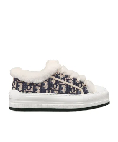 Dior Low-top Leisure Sneakers In White