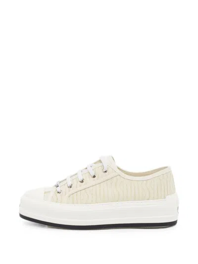 Pre-owned Dior Walk'n' Low-top Sneakers In Neutrals