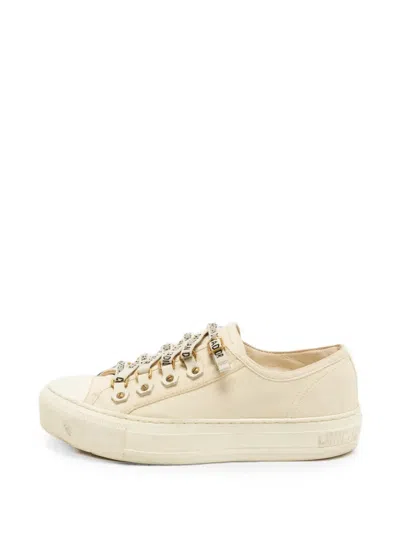Pre-owned Dior Walk'n' Low-top Sneakers In White